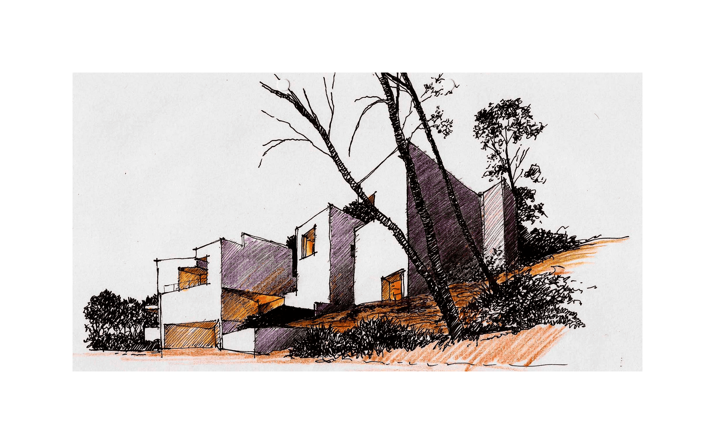  dibujo casa Mallorca